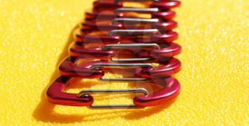 Royalty Free Photo of Carabiners