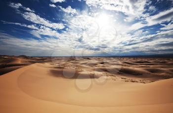 Royalty Free Photo of the Sahara  Desert