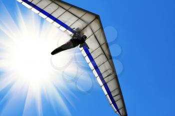 Royalty Free Photo of a Hang Glider