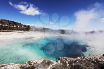 Royalty Free Photo of a Hot Spring
