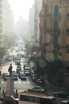 Royalty Free Photo of a Street in Cairo