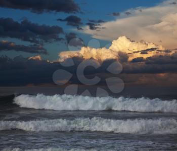 Royalty Free Photo of a Stormy Sea