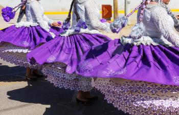 Authentic peruvian dance