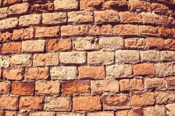 Ancient pattern brick wall texture
