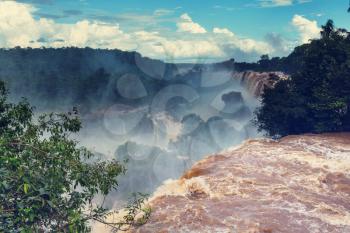 Iguassu Falls, Instagram filter