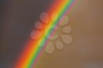 Bright colorful natural rainbow. Good for holiday background.