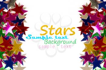 Royalty Free Photo of Colourful Stars