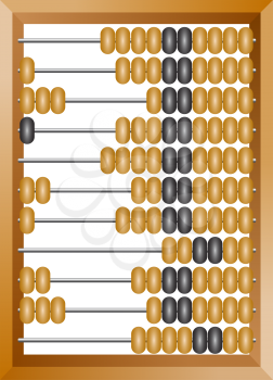 Royalty Free Clipart Image of an Abacus