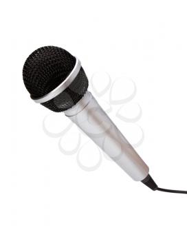 microphone isolated on white background