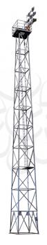 Royalty Free Photo of a ports Field Flood Light Tower