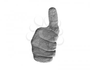Royalty Free Photo of a Thumbs Up