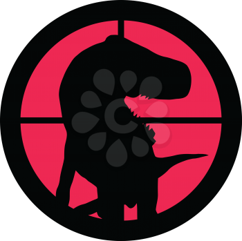 In the scope series – Raptor in the crosshair of a gun’s telescope. Can be symbolic for need of protection, being tired of, intolerance or being under investigation.
