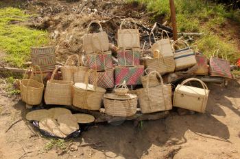 Picture of Hand Woven Cane Baskets for Sale