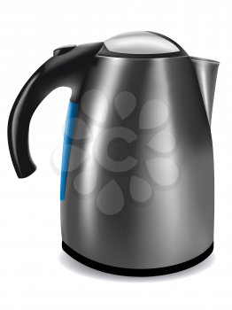 Royalty Free Clipart Image of an Electronic Kettle