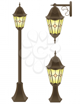 Royalty Free Clipart Image of a Streetlight