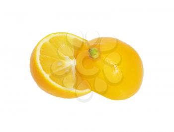 Lemon isolated on white background 