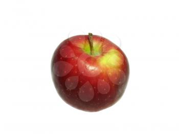 apple on a white background        