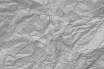 crumpled white paper as a background