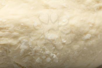 fresh white dough as background