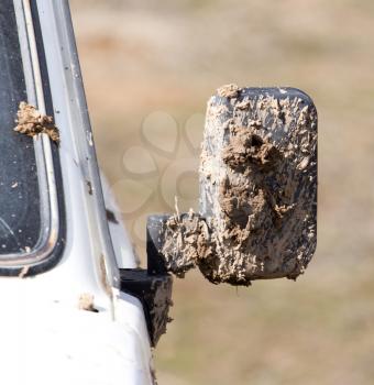 Dirt on the car