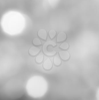 Silver abstract background bokeh. texture