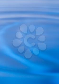 Blue circle water ripple background