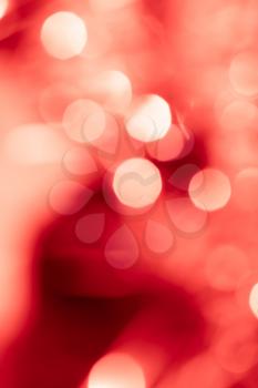 red holiday background bokeh