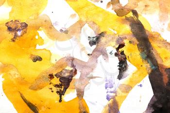 abstract background of watercolor paints