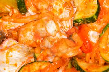 recipe of fish with pepper to Korean