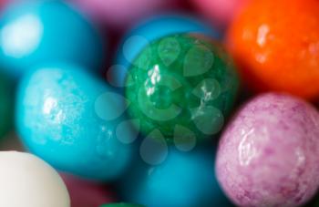 Colorful Easter easter as a background. macro