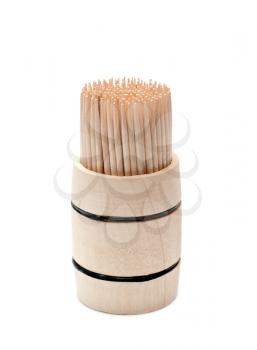 Royalty Free Photo of a Bunch of Toothpicks