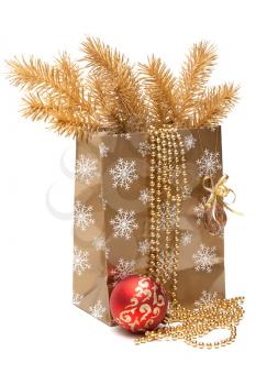 Royalty Free Photo of a Christmas Package