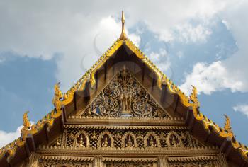 Royalty Free Photo of a Royal Palace in Bangkok, Thailand