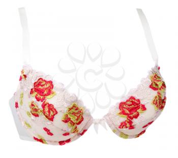 Royalty Free Photo of a Floral Bra