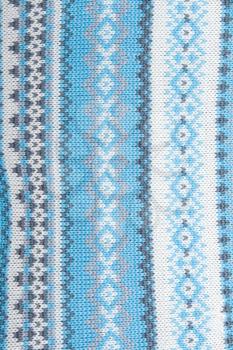 Royalty Free Photo of a Knitted Pattern