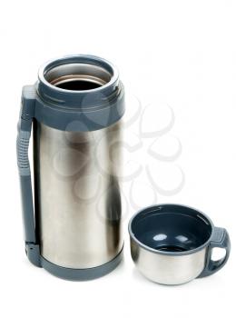 Royalty Free Photo of a Steel Thermos