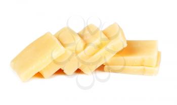 Royalty Free Photo of Pieces of Cheese