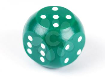 Royalty Free Photo of a Plastic Dice