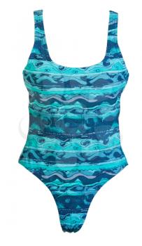 Royalty Free Photo of Blue Swimsuit