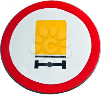 Royalty Free Photo of a Road Sign