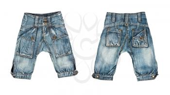 Royalty Free Photo of Two Pairs of Children's Jeans