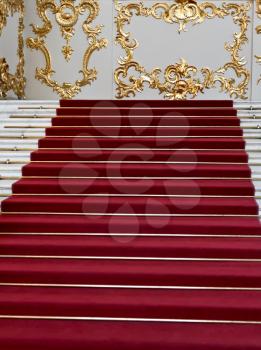 Royalty Free Photo of a Marble Staircase