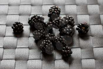 Royalty Free Photo of a Bunch of Blackberries