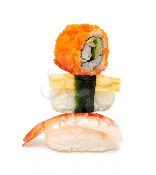Royalty Free Photo of Rolls of Sushi