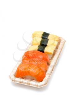 Royalty Free Photo of a Variety of Sushi