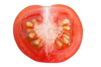 Royalty Free Photo of a Sliced Tomato