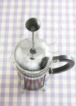 Royalty Free Photo of a French Press
