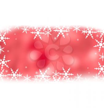 Royalty Free Photo of a Snowflakes Background
