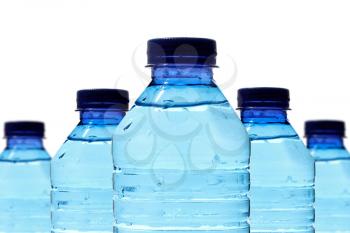 Royalty Free Photo of Water Bottles