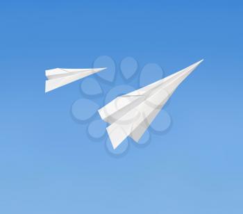 Royalty Free Photo of Paper Planes